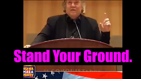 Q ~ Stand Your Ground!