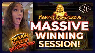 Million Dollar Dragon Link MEGA Winning Session! AMAZING 😳