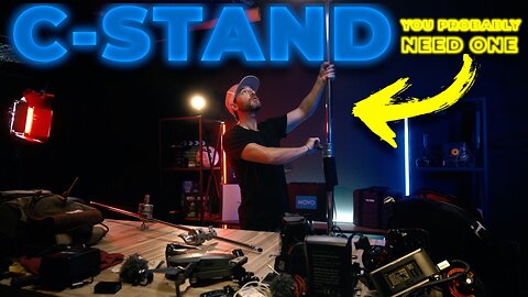 NEEWER C-STAND...You Probably Need One of These | FIRST TIME Buying a C-STAND for video lighting