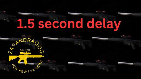 Same shots w/1.5 second delay. #pewpewlife #pewpew #guns