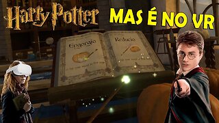 Lancei Feitiços no Harry Potter de VR INCRIVEL - Ravenclaw VR