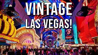 LIVE from the Las Vegas Fremont Street Experience in Vintage Sin City!