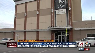 New football field for Lincoln Prep High on hold