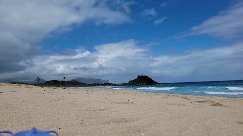 Beach Scene at Marine Corps Base Kaneohe