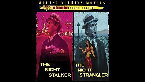 THE NIGHT STALKER 1972 & THE NIGHT STRANGLER 1973 Fantastic Undead Terror DOUBLE FEATURE
