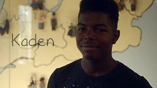 14-year-old Kaden hopes to be adopted by an athletic family