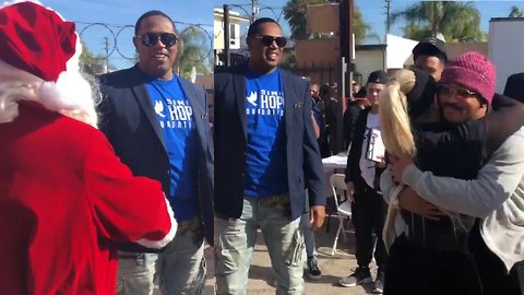 Master P and the Simin Hope Foundation Bring a Winter Wonderland to SoCal