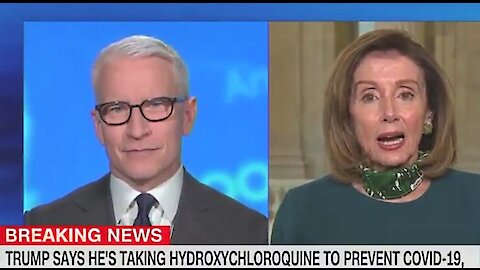 Nancy Pelosi: 'Morbidly obese' Trump should not take hydroxychloroquine