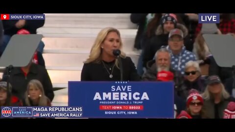 🇺🇸 MAGA Republicans at Donald Trump's Save America Rally in Sioux City, Iowa (Nov 03, 2022)