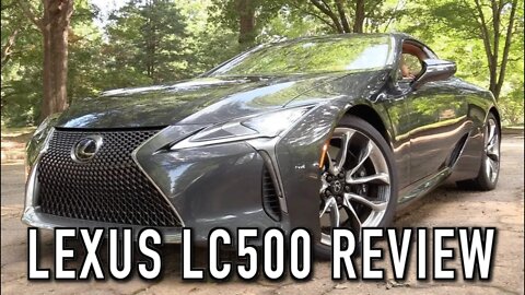 2018 Lexus LC500: Start Up, Test Drive & In Depth Review