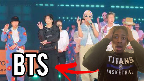 MY FIRST TIME REACTION -BTS/방탄소년단 'Permission To Dance' Live PTD On Stage Las Vegas D-4