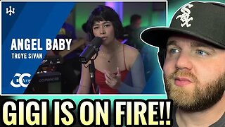 GIGI IS ON FIRE RIGHT NOW! Troye Sivan-Angel Baby (cover) | Gigi De Lana • Jon • Jake • Romeo