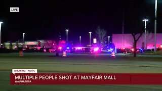 Suspect still at large after shooting 8 people at Mayfair Mall; no deaths reported