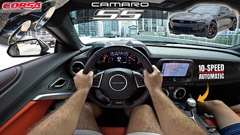Gen 6 Camaro SS w/ Corsa Cat-back Exhaust POV Drive [4K] - Corsa Exhaust 2016-2024 Camaro SS (10SPD)