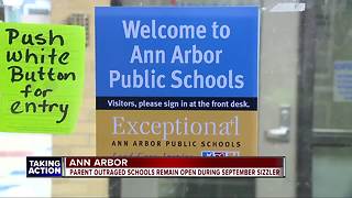 Ann Arbor parents express concern about their kids in school during heat wave