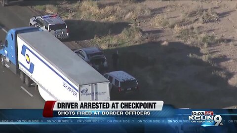 Driver arrested after speeding through Arizona immigration checkpoint