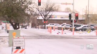 Flagstaff gets several inches of snow