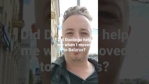 Did Duolingo Help Me When I Moved To Belarus? #belarus #minsk #duolingo