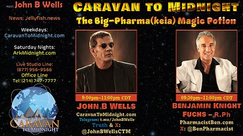 The Big-Pharma(keia) Magic Potion - John B Wells LIVE