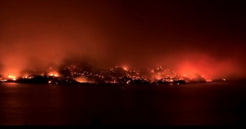 Devasting Wildfires in West Kelowna, British Columbia