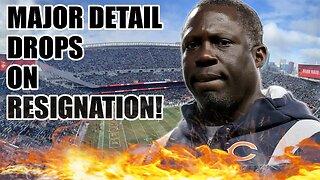 BOMBSHELL drops on why Ex Bears DC Alan Williams RESIGNED! The reason given about health was a LIE!