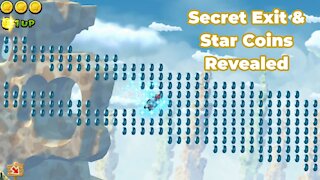 Rock Candy Mines-5 Walking Piranha Plants + Secret Exit + Star Coins. New Super Mario Bros U Deluxe