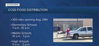 CCSD continues food distribution during school year