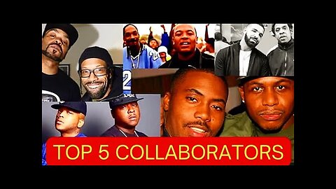 The Top 5 hiphop collaborators in Hiphop!