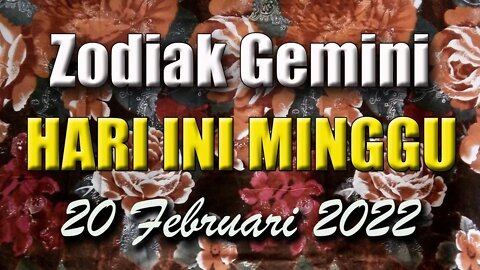 Ramalan Zodiak Gemini Hari Ini Minggu 20 Februari 2022 Asmara Karir Usaha Bisnis Kamu!