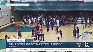 Coronado group offers apology over tortilla throwing incident