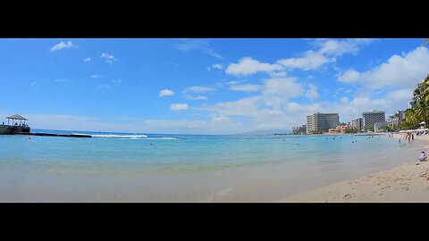 Waikiki Beach 1st time...