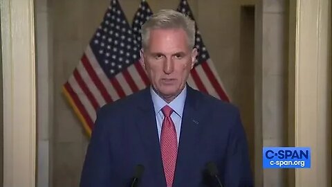 Speaker McCarthy on Opening an Impeachment Inquiry