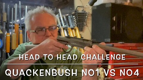 Head to head challenge: Quackenbush No1 20 caliber pellet vs No4 22 caliber round ball