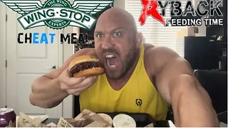 Ryback Wins Wing Stop Cheat Meal With BBQ & Garlic Parmesan Chicken Sandwiches