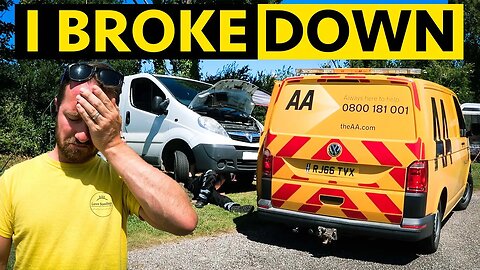 Van Camping GONE WRONG breakdown nearly ruins family holiday