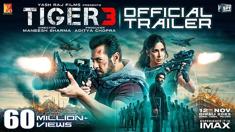 Tiger 3 Trailer | Salman Khan, Katrina Kaif, Emraan Hashmi | Maneesh Sharma |YRF Spy Universe
