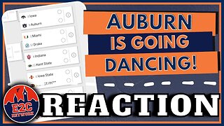 MARCH MADNESS BOUND | Auburn Basketball a Nine Seed in B'Ham | REACTION