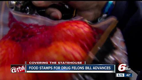 Food stamps for drug felons bill heads to Governor's desk for approval