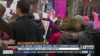 Women's March to be held in Las Vegas next month