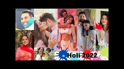 Holi 2022/hot & sexy holi/stars ki steaming holi