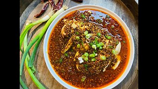 Chongqing Spicy Chicken with Garlic Sauce 重庆口水鸡