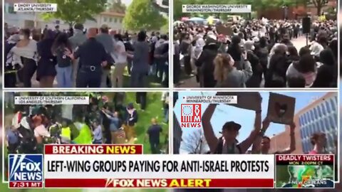 Soros, Rockefeller & Dark Money Funding Anti-Israel Mayhem On College Campuses