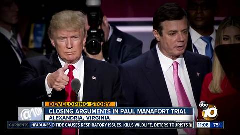 Closing arguments in Paul Manafort trial