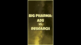 BIG PHARMA SPENDS MORE MONEY ON ADS THAN RESEARCH - #CinemaFacts by #TylerPolani