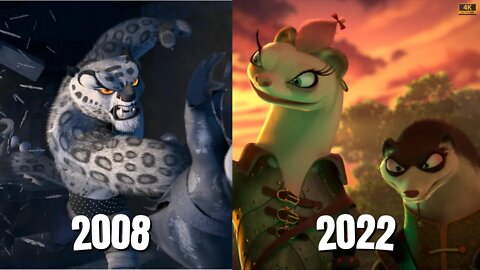Evolution Of Main Vilians in Kung Fu Panda Movies [2008-2022]