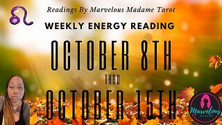 🌟 ♌️ Leo Weekly Energy (Oct 8th-Oct 15th)💥New Moon Solar Eclipse focus on ALL overdue communication!