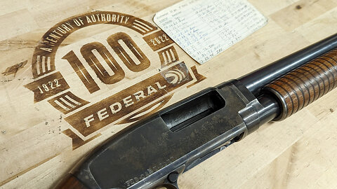 In the Federal Gun Room: Winchester Model 12 Test Gun