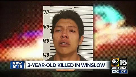 Winslow man accused of killing 3-year-old