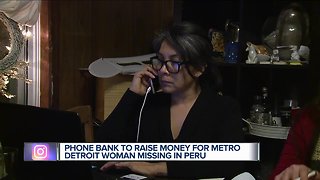 Phone bank for missing woman