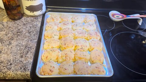 Homemade Buttermilk Cheese Biscuits!